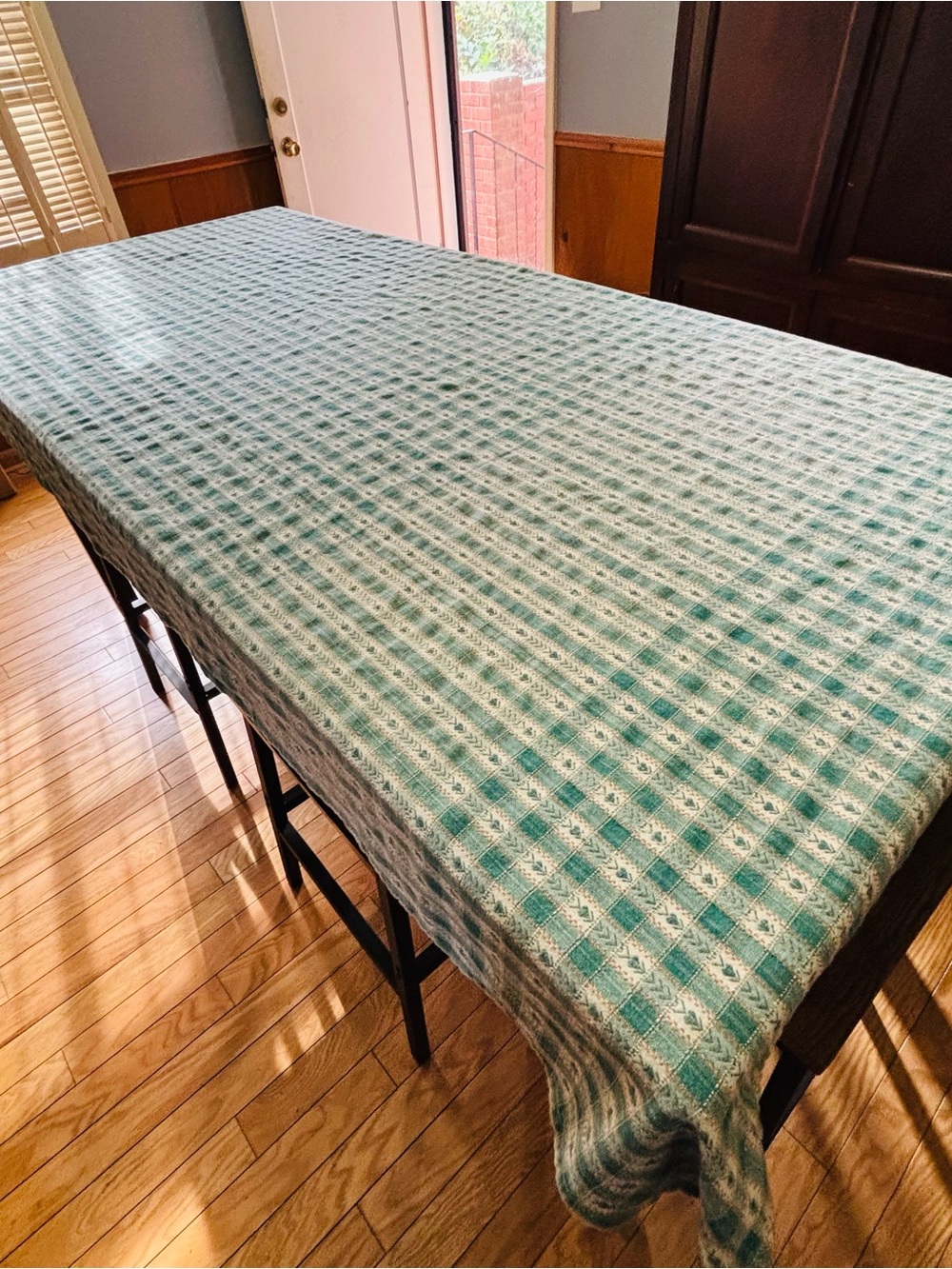 Handwoven Indian Cotton Tablecloth